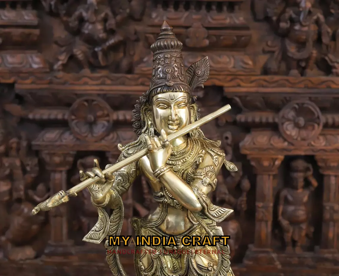 28" Krishnaji Idol