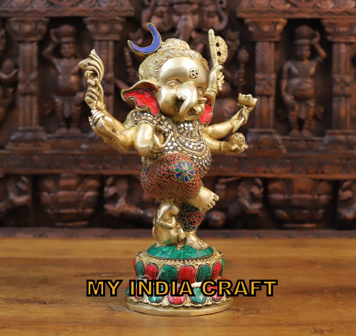16" bal ganesh statue