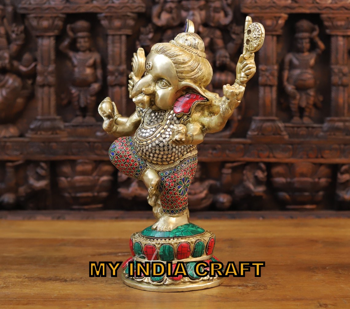 16" bal ganesh statue