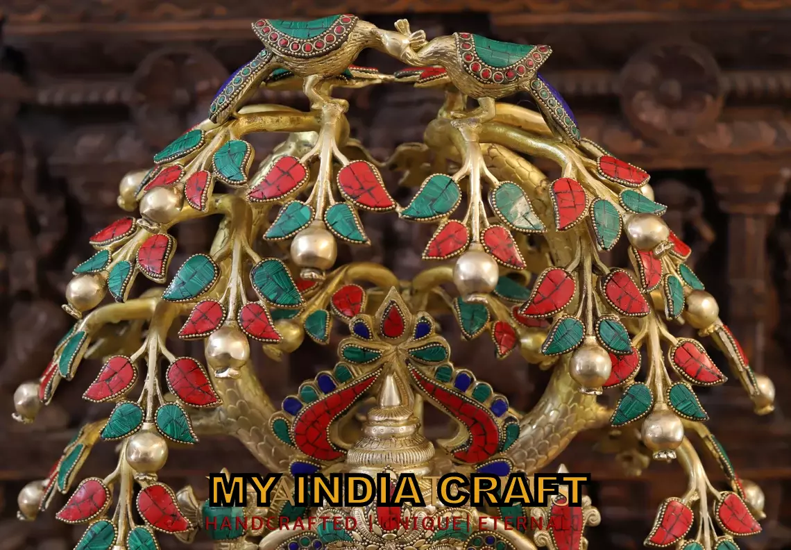 25" Ganpati idol with Tree