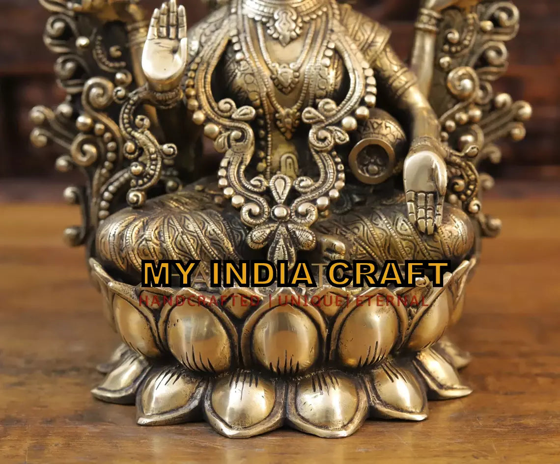 16.5" Ganesh Lakshmi Saraswati