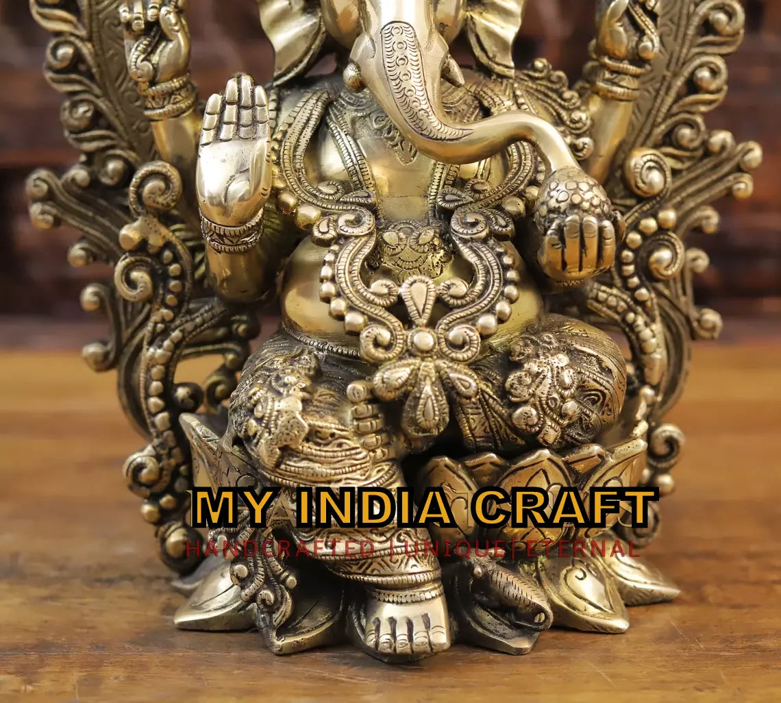 16.5" Ganesh Lakshmi Saraswati