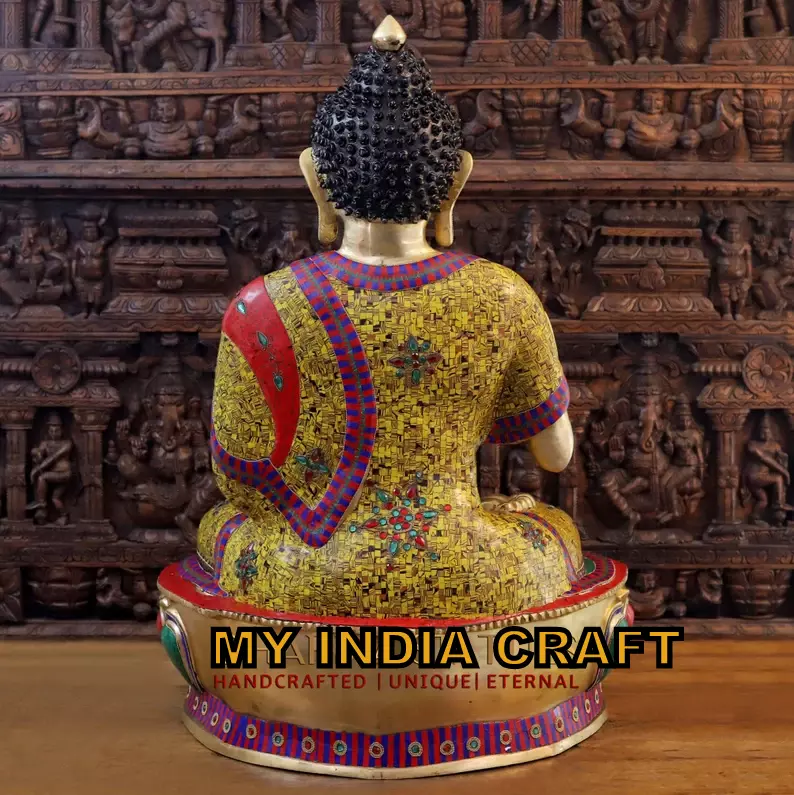 45" Big Buddha Statue