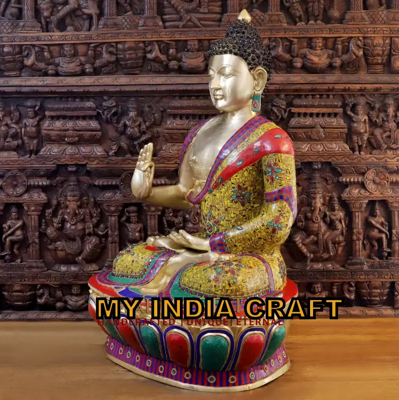 45" Big Buddha Statue
