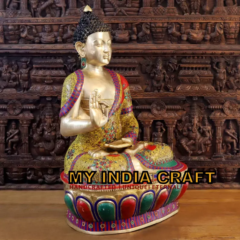 45" Big Buddha Statue