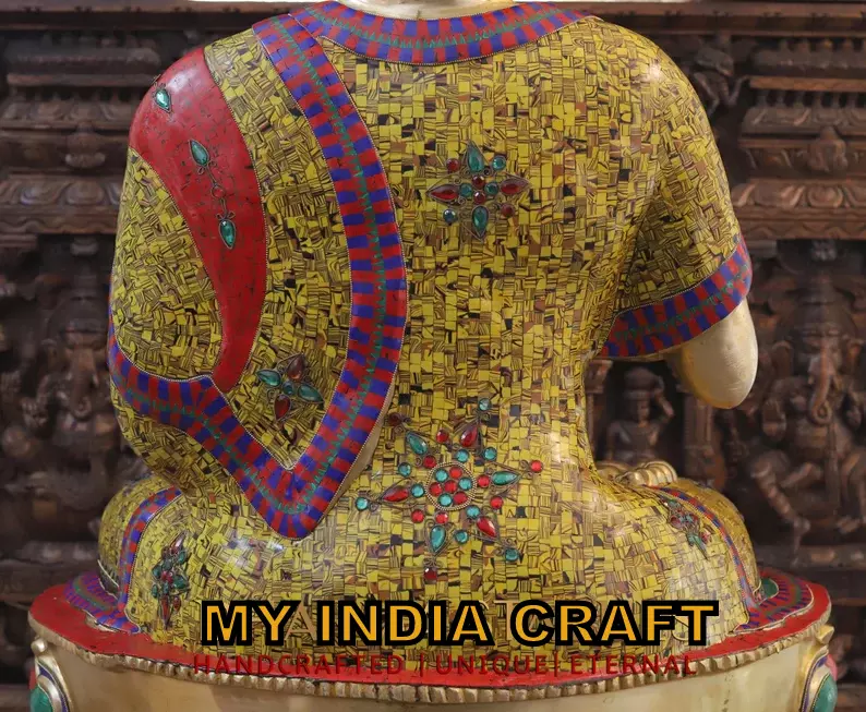 45" Big Buddha Statue