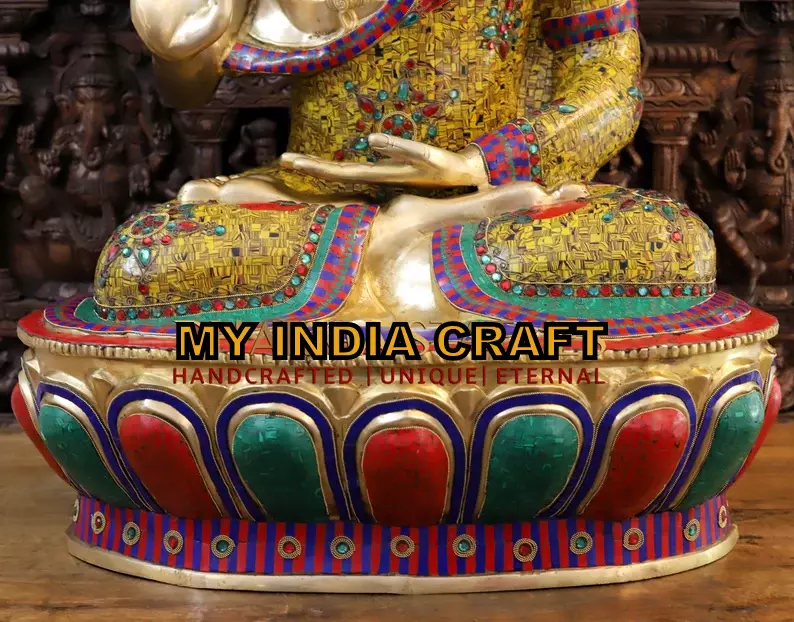 45" Big Buddha Statue