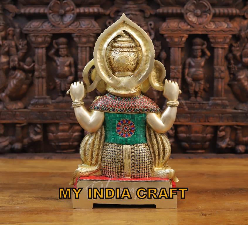 19" Big Beautiful Ganpati