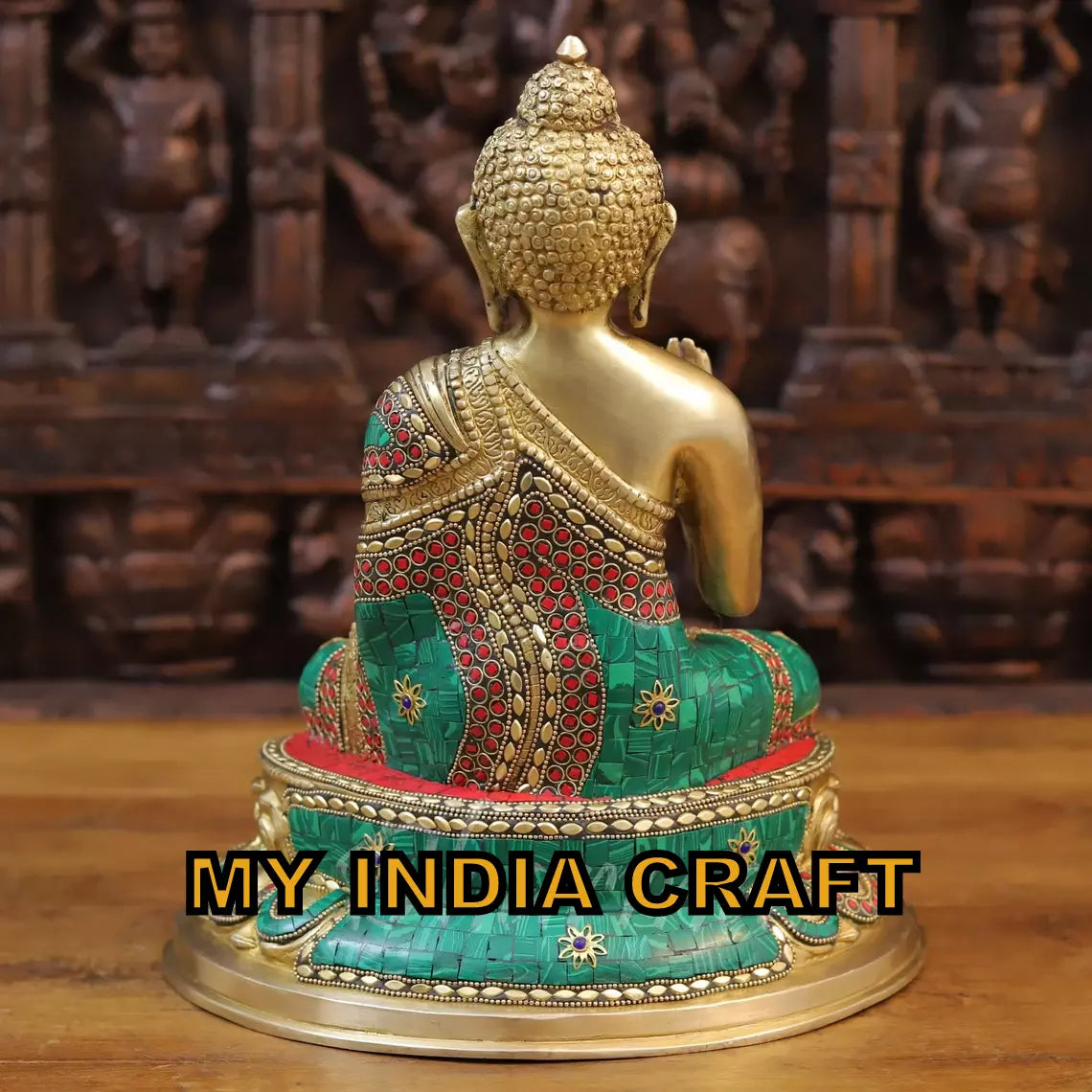 13.5" buddha statue