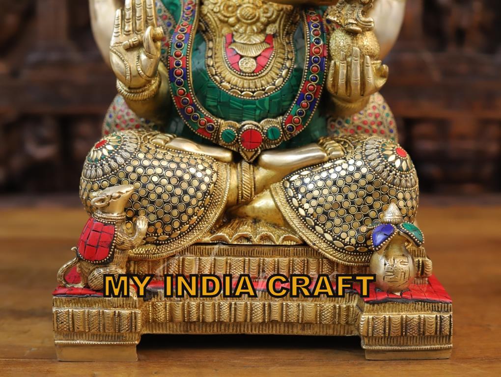 19" Big Beautiful Ganpati
