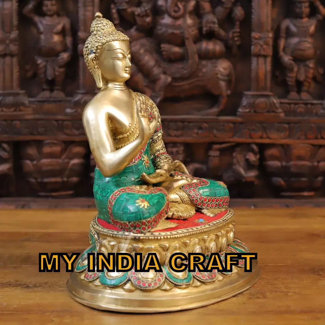 13.5" buddha statue