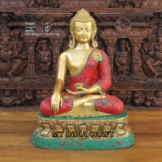 24" Buddha Statue