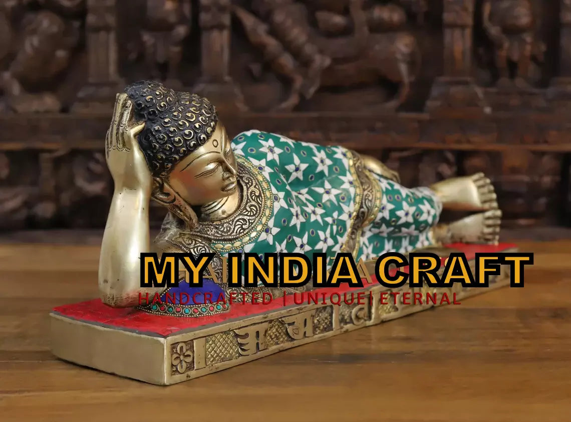 9.5" Sleeping Buddha