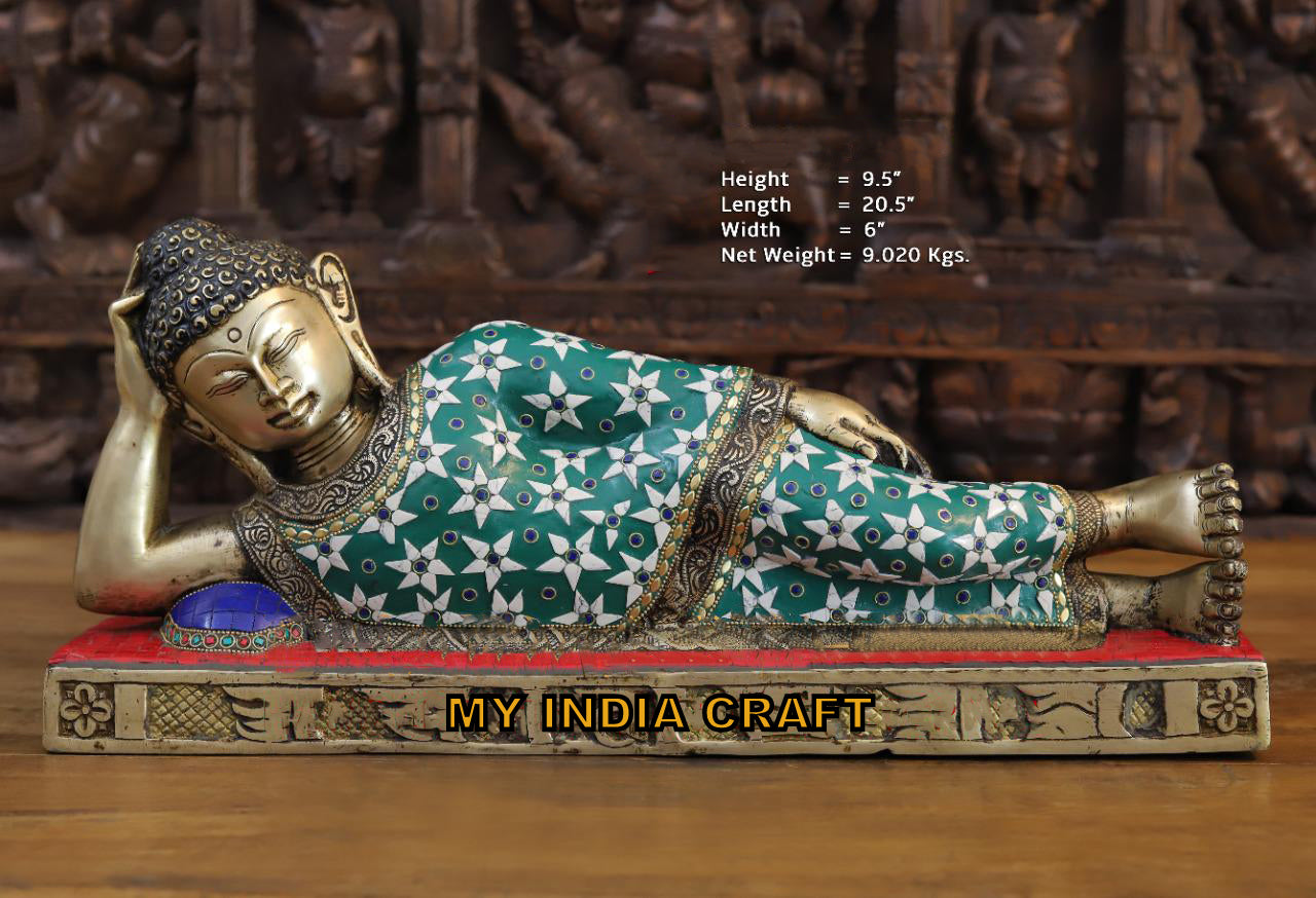 9.5" Sleeping Buddha
