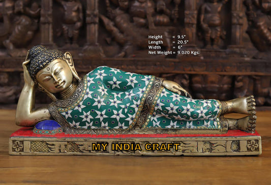 9.5" Sleeping Buddha