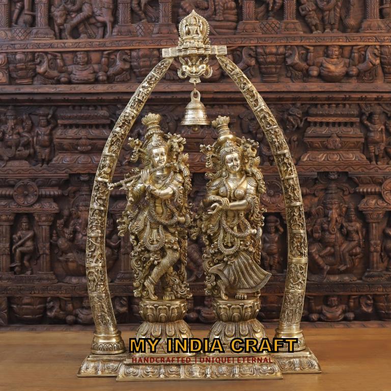 45" Exclucive Radha Krishna