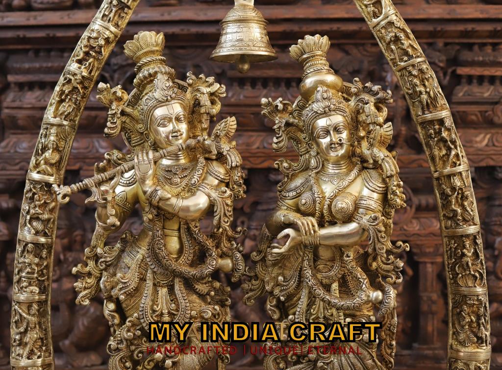 45" Exclucive Radha Krishna