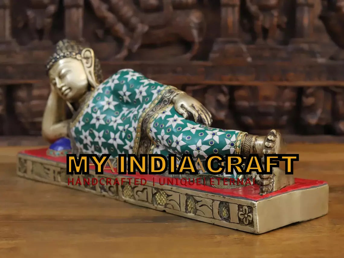 9.5" Sleeping Buddha