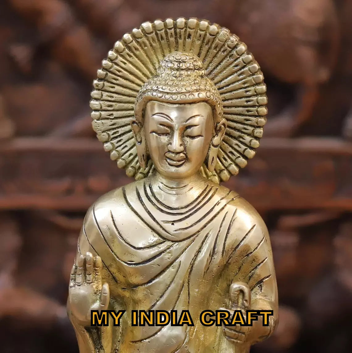 11.5" buddha standing