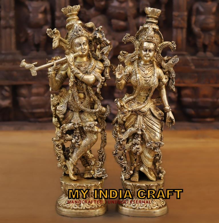 14" Medium Size Radha Krishna