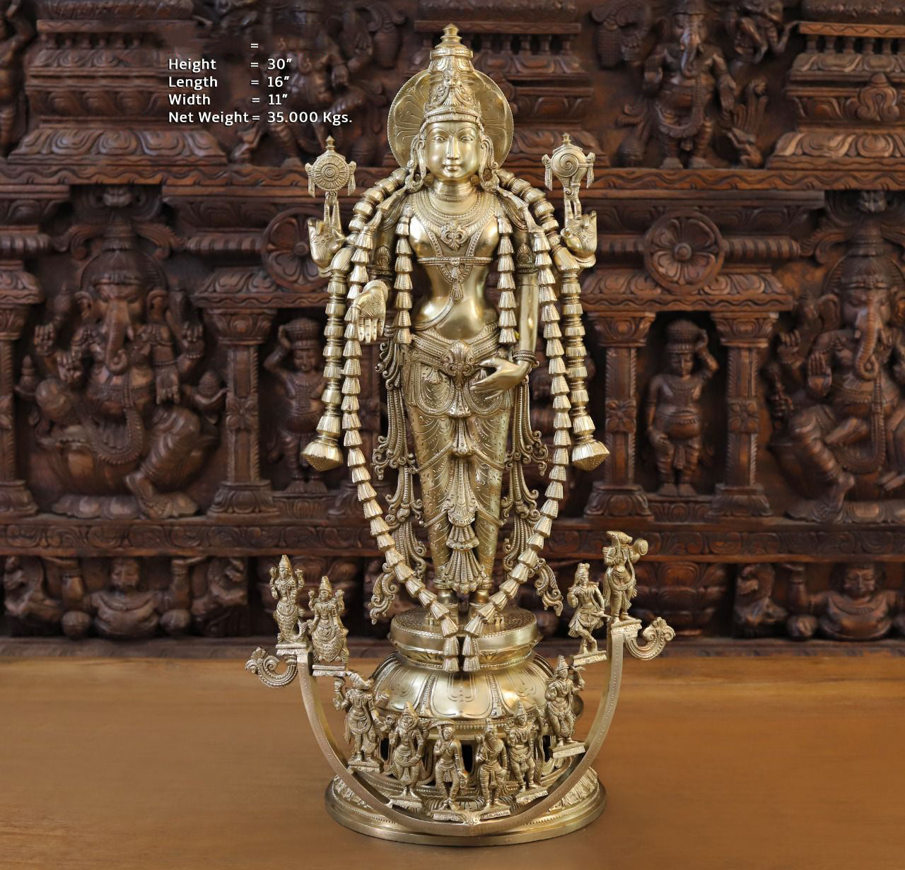 30" Vishnu Statue