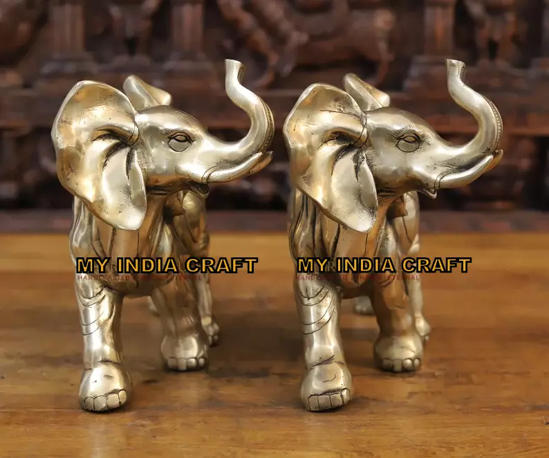 22" Elephant Artifact (SET OF 2)