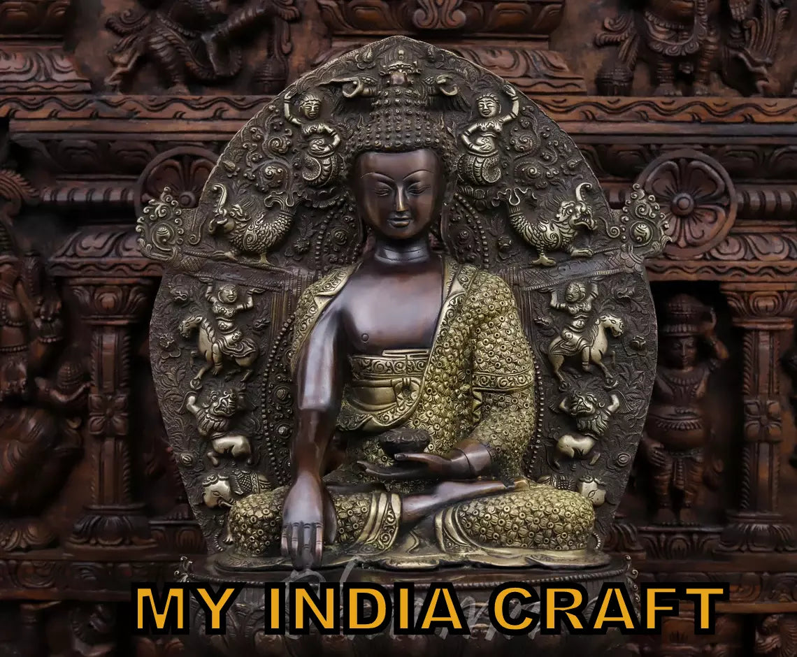 25" Buddha statue