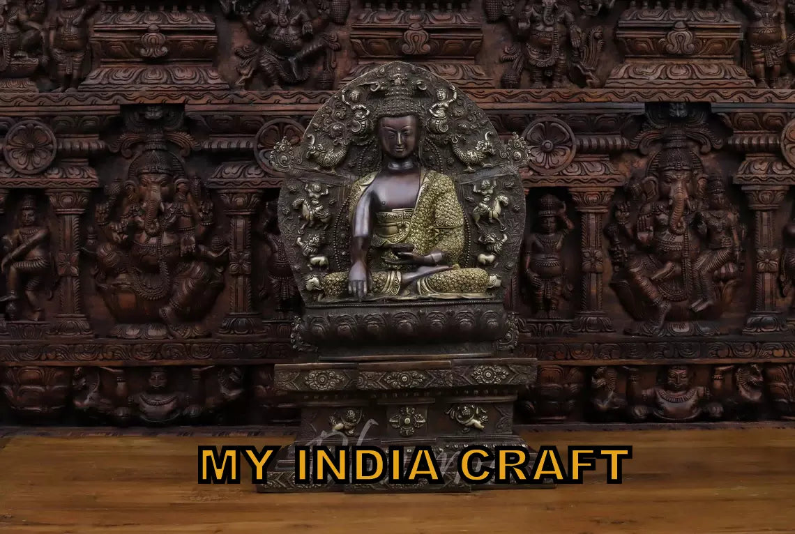 25" Buddha statue