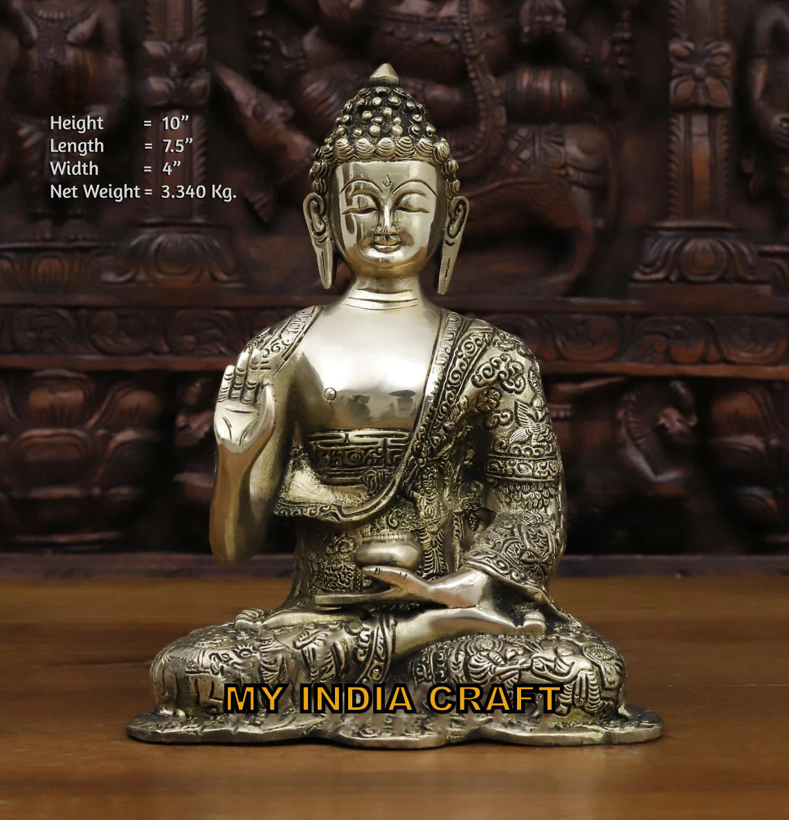 10" Buddha Statue