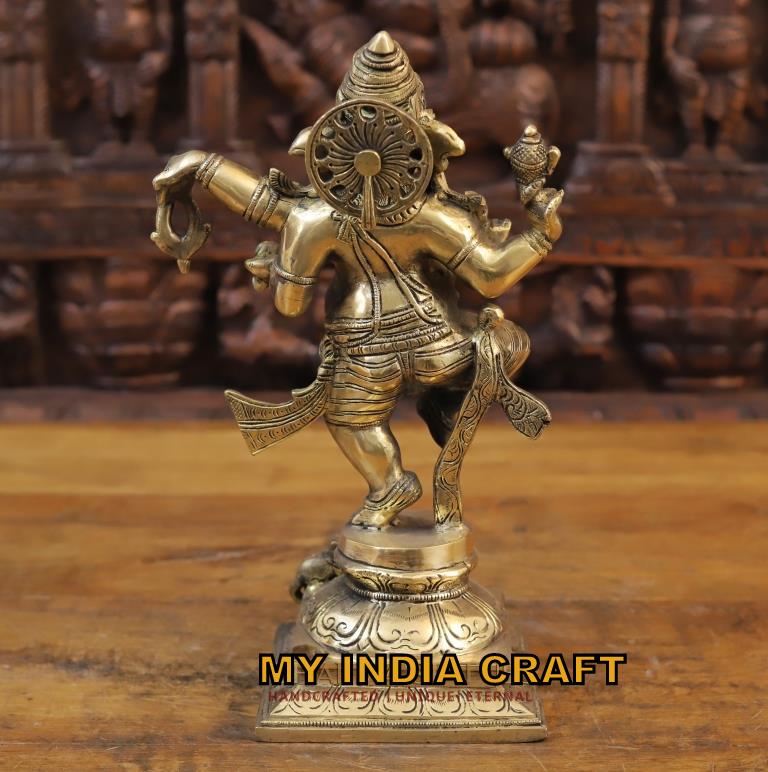 13" Ganesh idol standing vastu