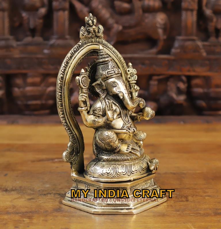 11" Ganpati idol for home temple