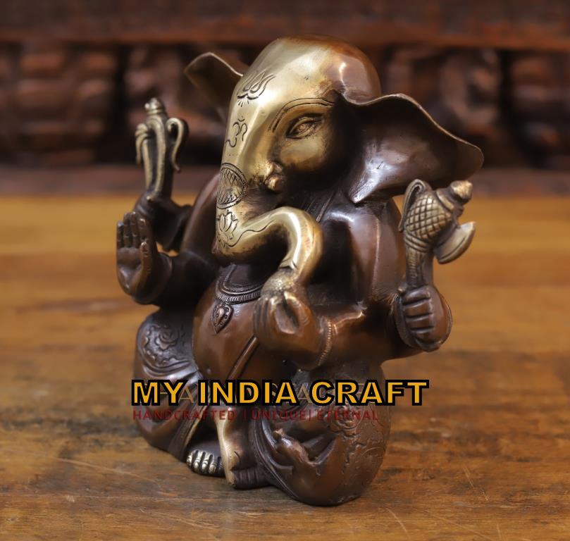 7.5 Appu Antique ganesh idol