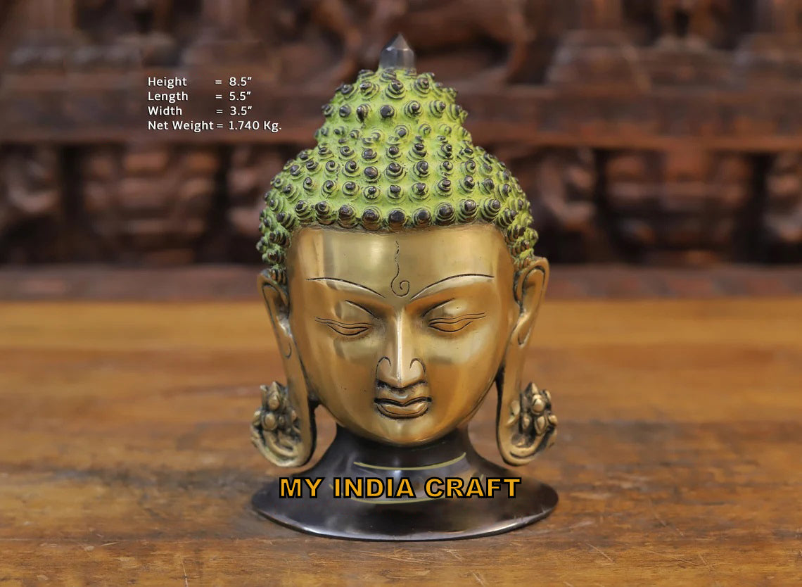 8.5" Buddha Face
