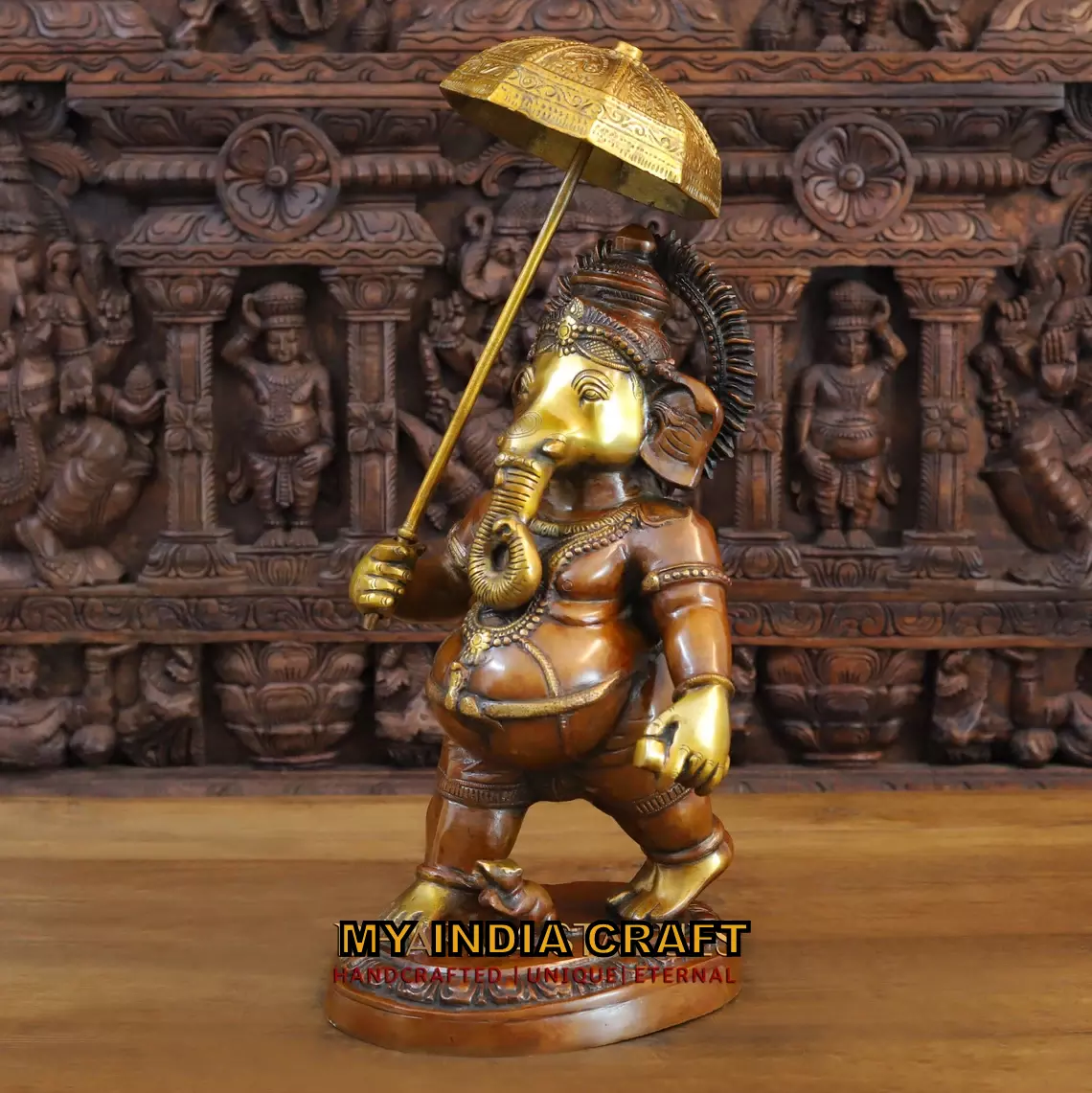 24" Standing Ganpati statue