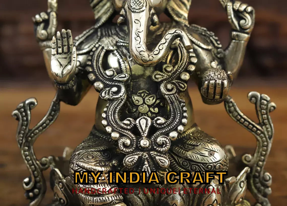 10" ganesh idol for house