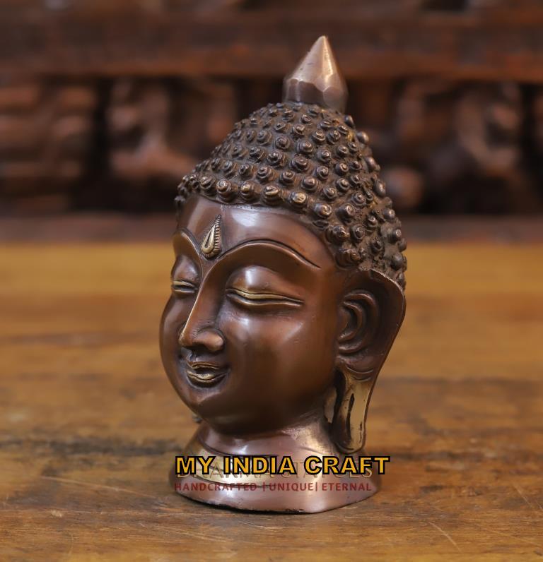 7" Buddha Face
