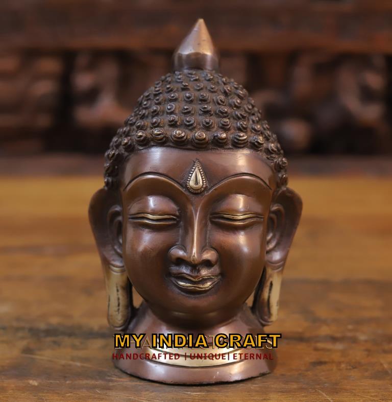 7" Buddha Face