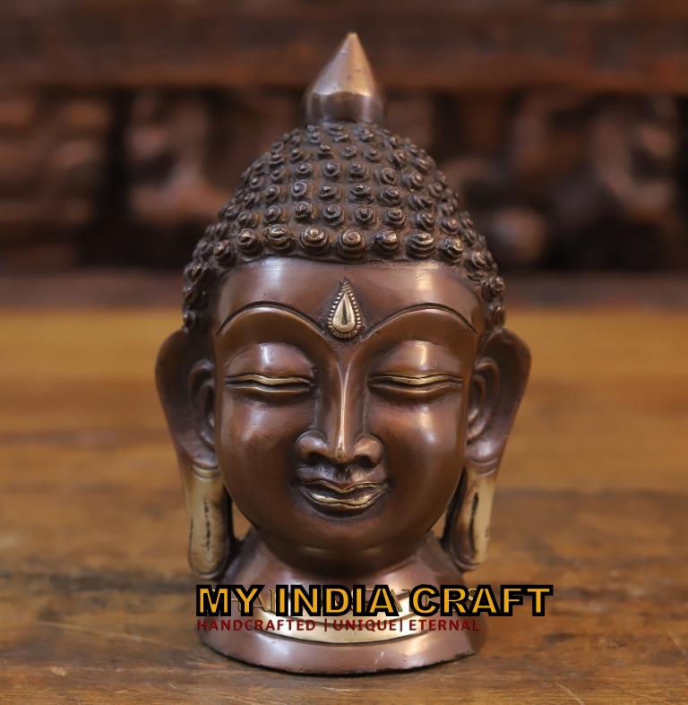 7" Buddha Face