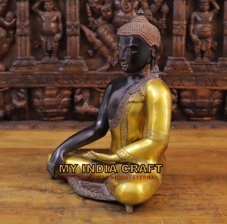 15" Buddha in Black