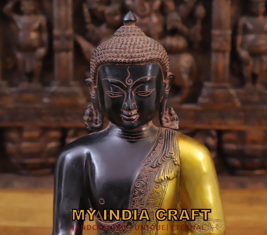 15" Buddha in Black