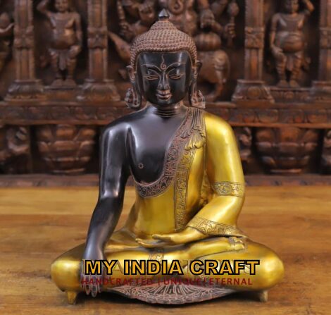 15" Buddha in Black