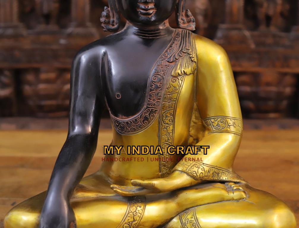 15" Buddha in Black