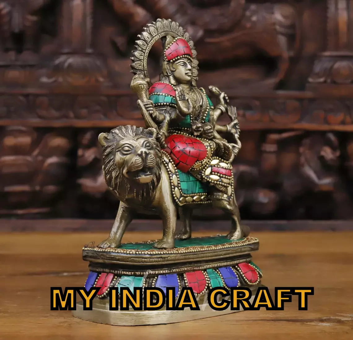Amba maa statue