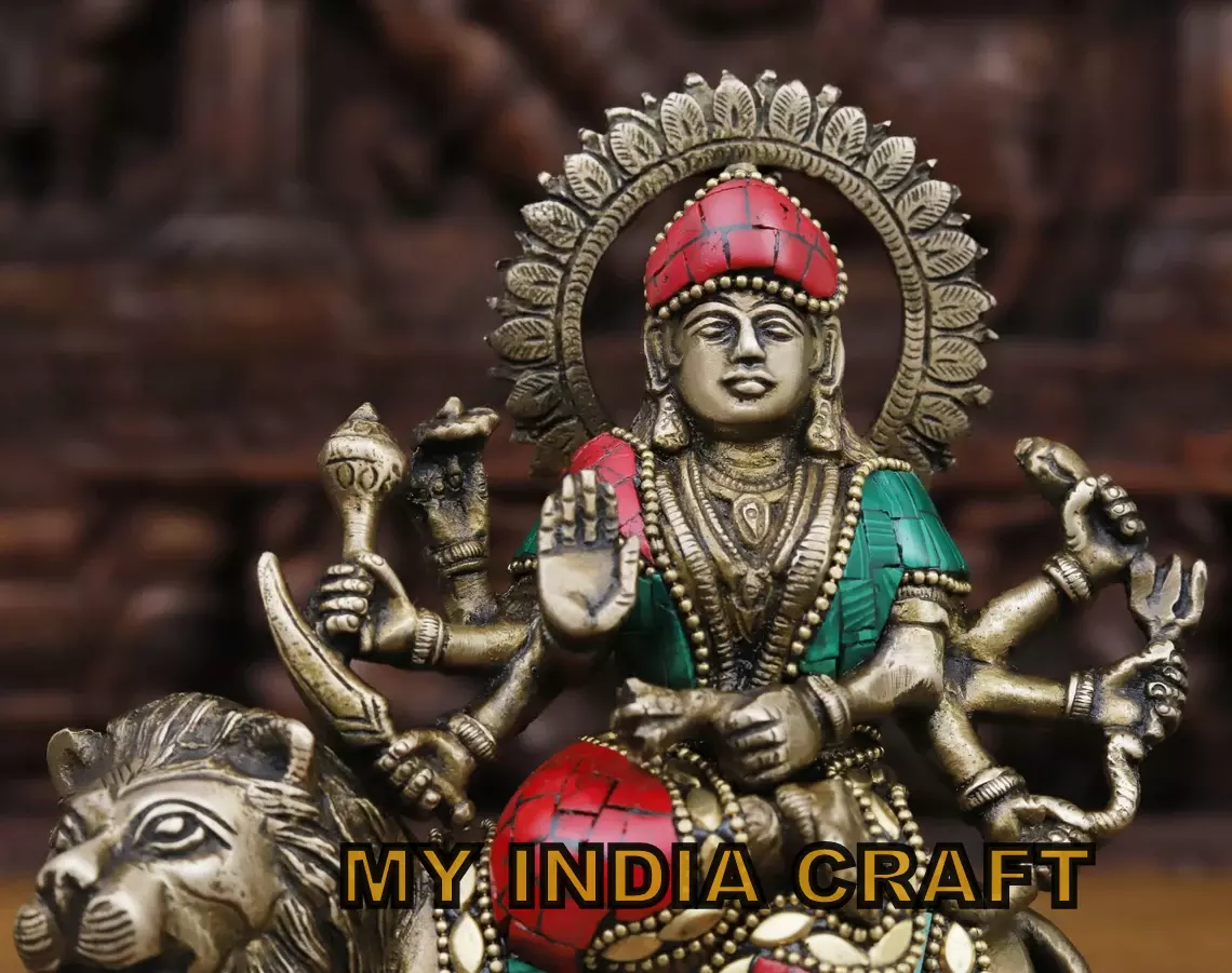 Amba maa statue