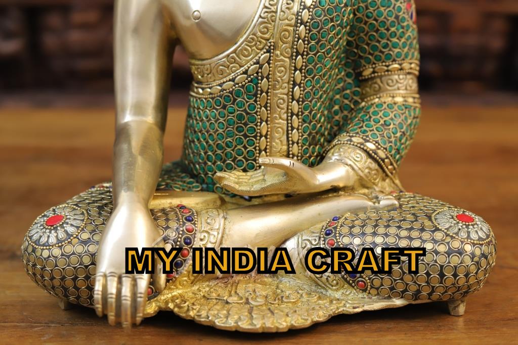 13.5" buddha statue