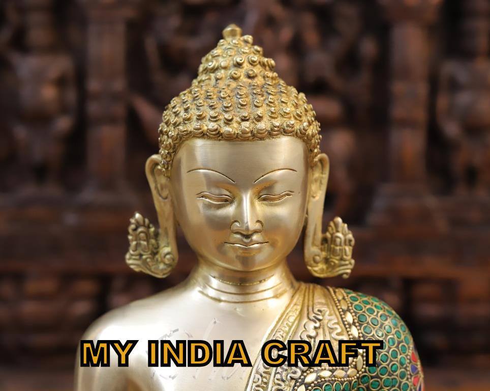 13.5" buddha statue