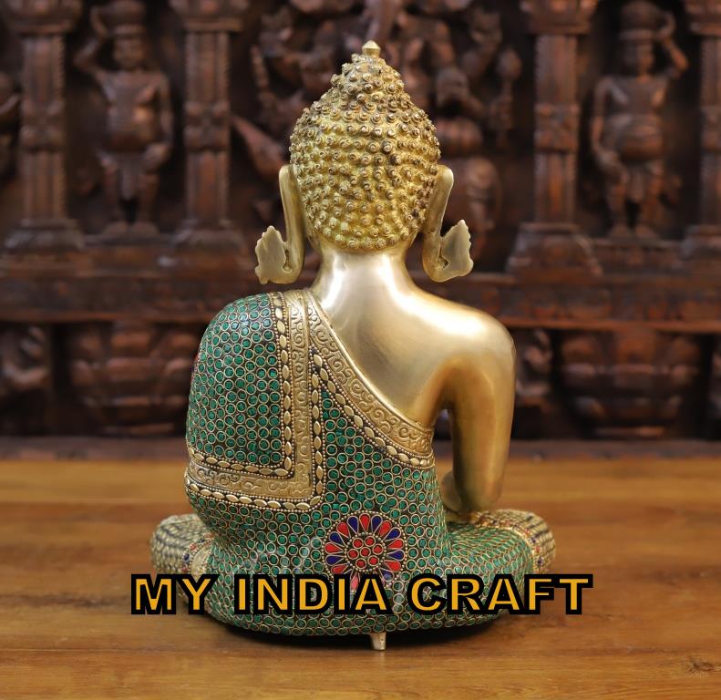 13.5" buddha statue