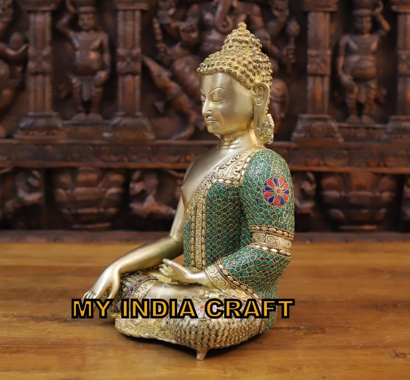 13.5" buddha statue