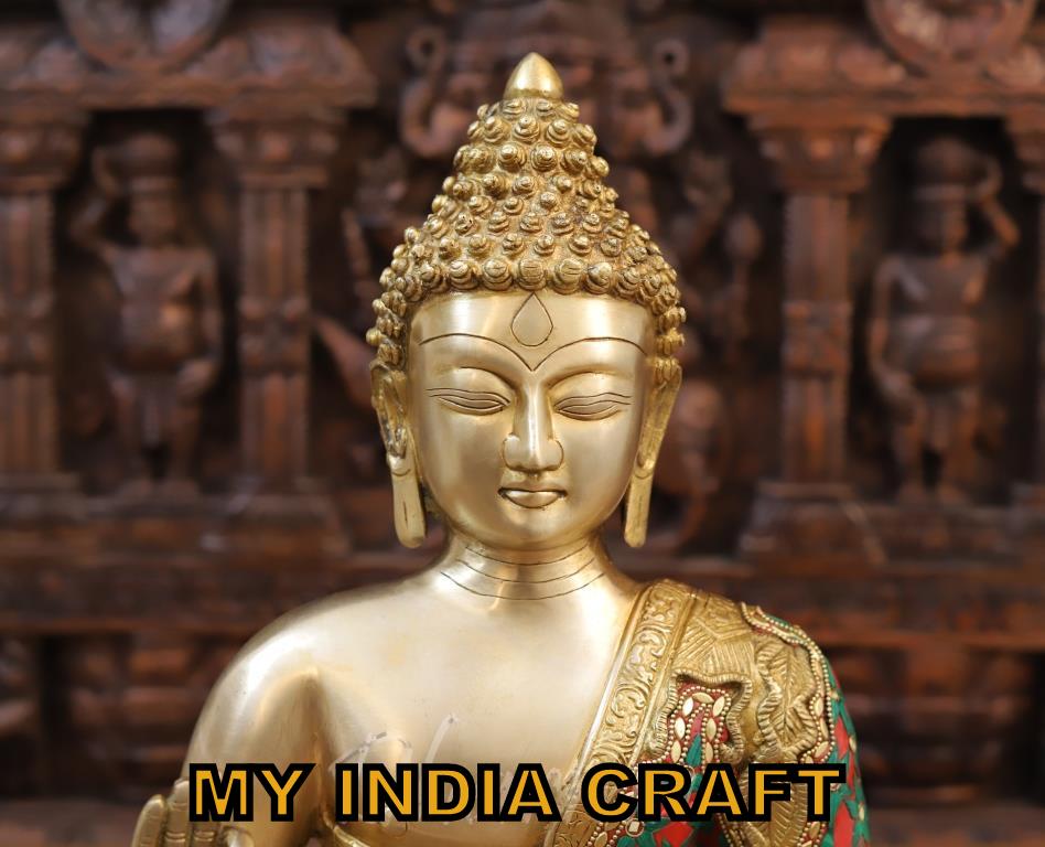 17.5" Buddha statue