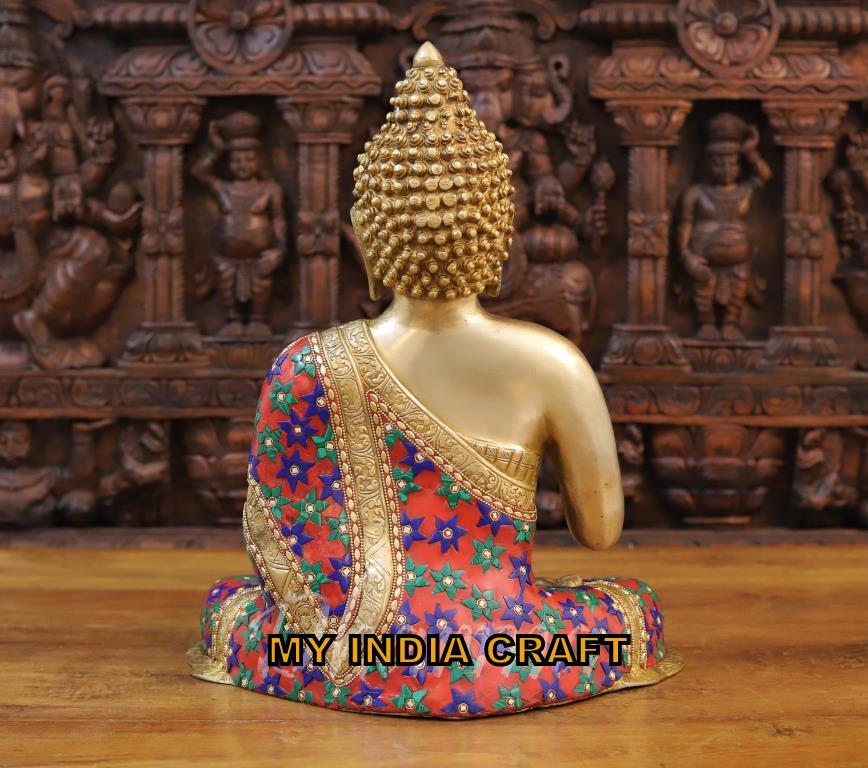 17.5" Buddha statue